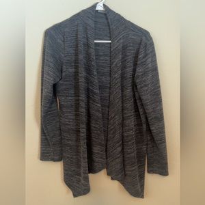 Gray cardigan